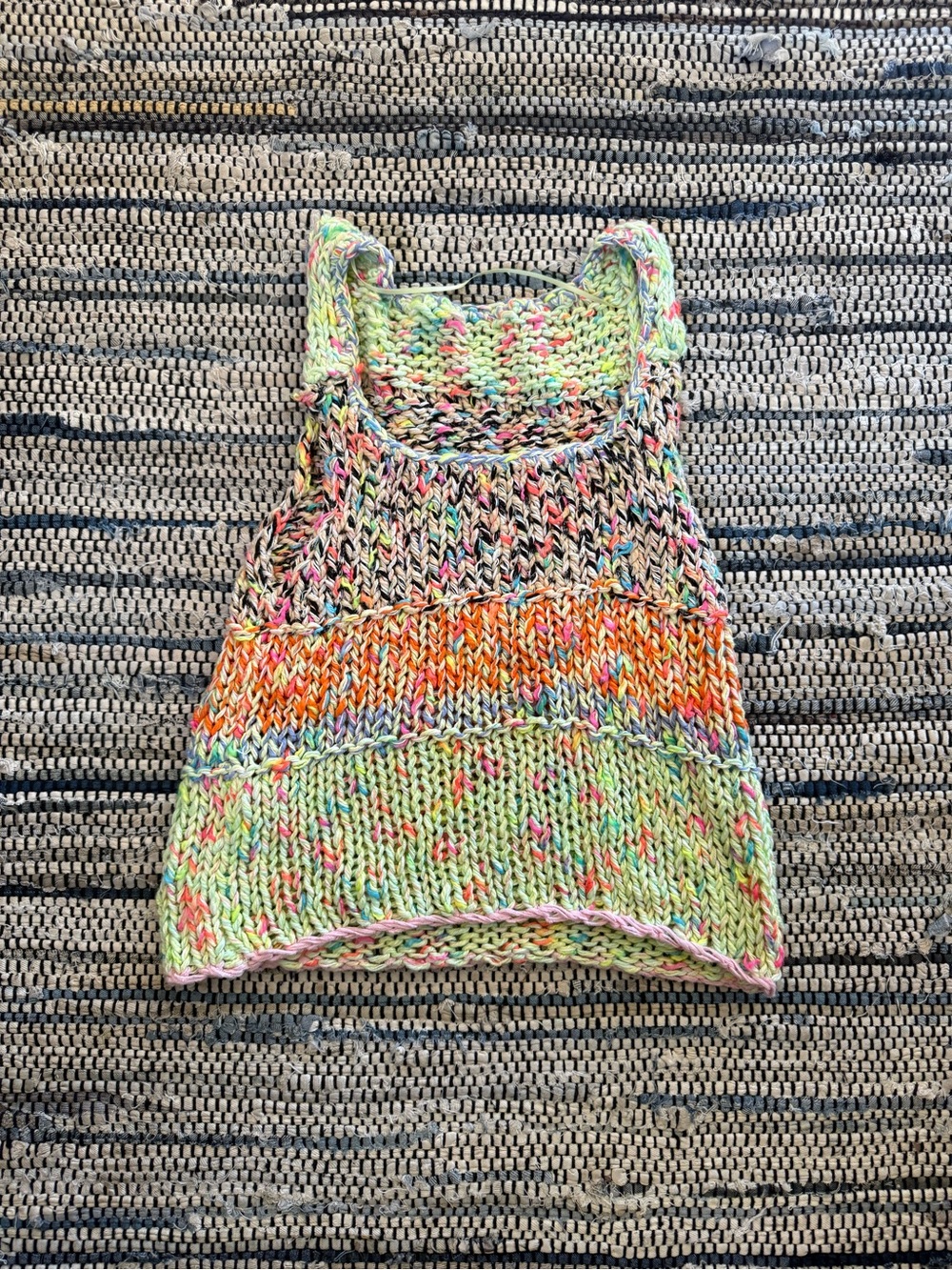 NWOT Flea Market Knit Tank xs
Retail$128.00 Color: Paradise combo